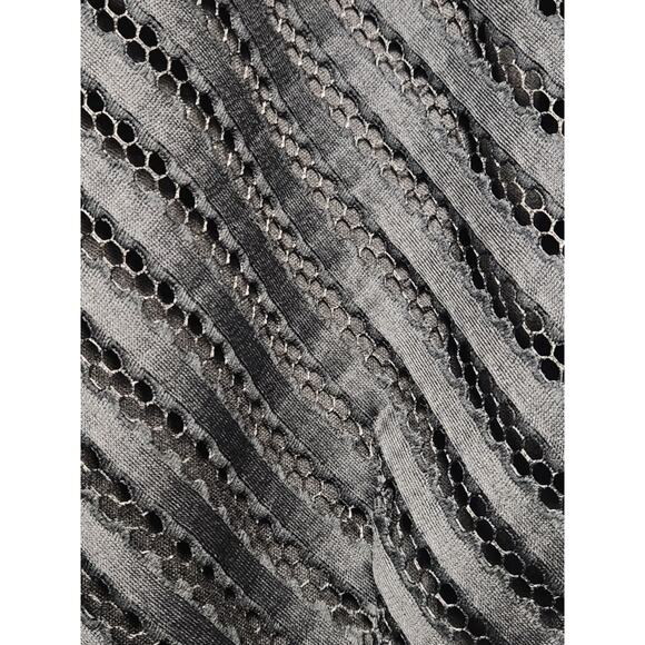 Boohoo Full Skirted Prom Midi Dress Women's 24 Black NWT Plus Boutique Lined Net - Picture 8 of 14